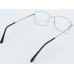 Medium Size Rectangle Silver Colour Eyeglasses