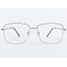 Medium Size Rectangle Silver Colour Eyeglasses