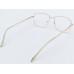 Medium Size Rectangle Gold Colour Eyeglasses