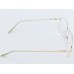 Medium Size Rectangle Gold Colour Eyeglasses