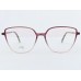 Medium Size Square Brown Transparent Eyeglasses