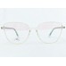 Medium Size Square Green Transparent Eyeglasses