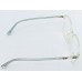 Medium Size Square Green Transparent Eyeglasses