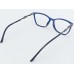 Medium Size Cateye Matte Blue Eyeglasses