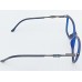 Medium Size Cateye Matte Blue Eyeglasses