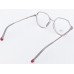 Medium Size Round Grey Transparent Eyeglasses