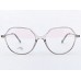 Medium Size Round Grey Transparent Eyeglasses