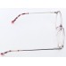 Medium Size Round Purple Transparent Eyeglasses