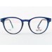 Small Size Round Blue Eyeglasses