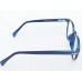 Small Size Round Blue Eyeglasses