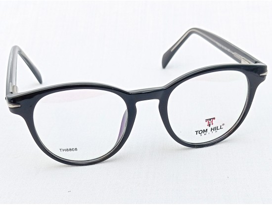 Small Size Round Black Eyeglasses