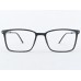 Medium Size Rectangle Black Eyeglasses