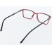 Medium Size Rectangle Maroon Eyeglasses