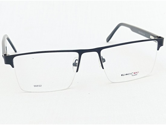 Medium Size Rectangle Black Half Frame