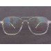 Medium Size Aviator Transparent Frame