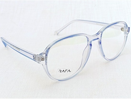 Medium Size Aviator Transparent Blue