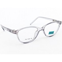 Kids Size Cateye Transparent Grey Frame