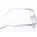 Kids Size Cateye Transparent Grey Frame