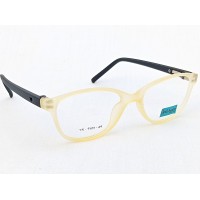 Kids Size Cateye Matte Yellow Frame