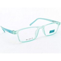 Kids Size Rectangle Transparent Turquoise Frame