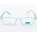 Kids Size Rectangle Transparent Turquoise Frame