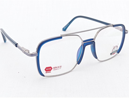 Medium Size Premium Silver Aviator Frame