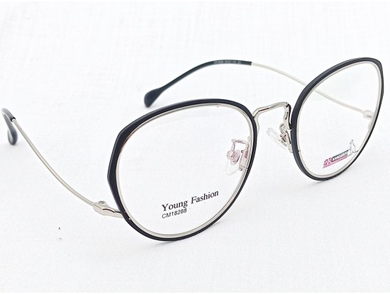 Medium Size Round Silver Colour Frame