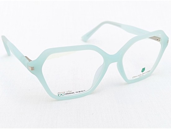 Medium Size Premium Hexagon Matte Blue