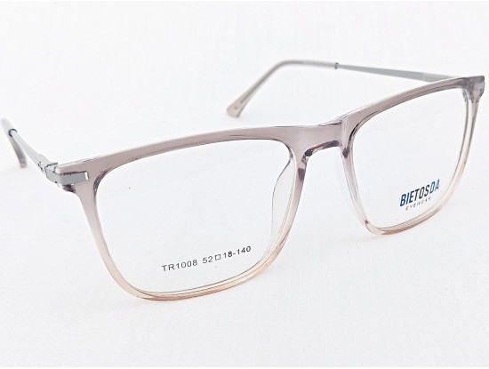 Medium Size Square Transparent Grey