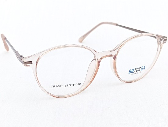 Medium Size Round Transparent Brown