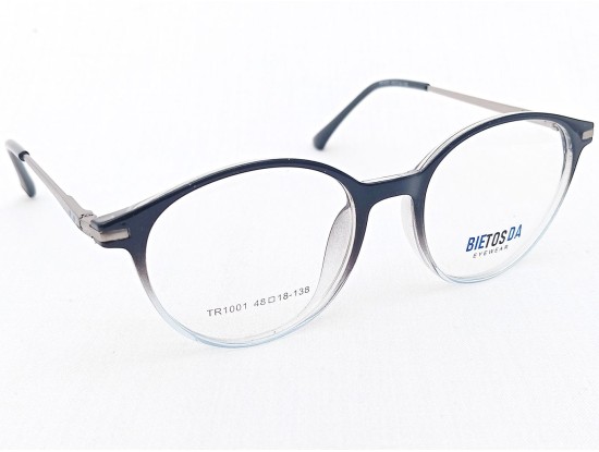 Medium Size Round Black Frame