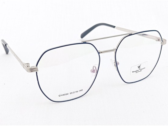 Medium Size Aviator Silver Frame