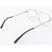 Medium Size Aviator Silver Frame
