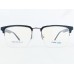 Medium Size Premium Rectangle Half Rim Black Frame