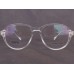 Medium Size Aviator Transparent Frame