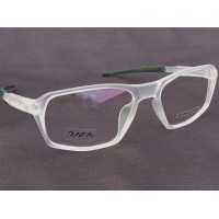 Medium Size Rectangle Sports Look Matte Transparent Frame