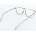 Medium Size Square Transparent Grey Frame