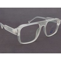 Medium Size Aviator Matte Transparent Frame