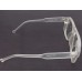 Medium Size Aviator Matte Transparent Frame