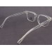 Medium Size Wayfarer Transparent Frame