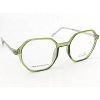 Medium Size Hexagon Transparent Green Colour Frame