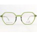 Medium Size Hexagon Transparent Green Colour Frame
