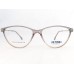 Medium Size Cateye Transparent Grey Frame
