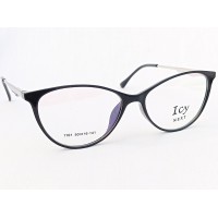 Medium Size Cateye Black Colour Frame