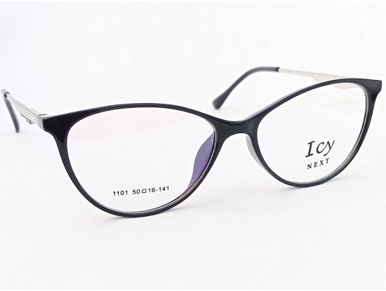Medium Size Cateye Black Colour Frame