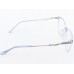 Medium Size Premium Cateye Transparent Purple Frame