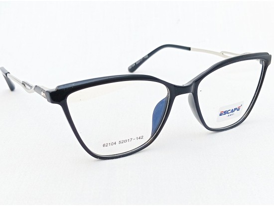 Medium Size Premium Cateye Black Frame