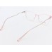 Medium Size Premium Cateye Transparent Pink Frame