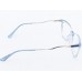 Medium Size Premium Cateye Transparent Blue Frame