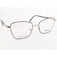 Medium Size Cateye Silver Frame